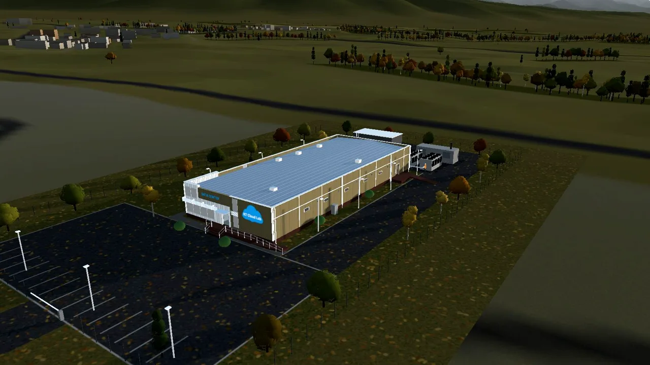 Digital twin of the KT Cloud Lab data centre